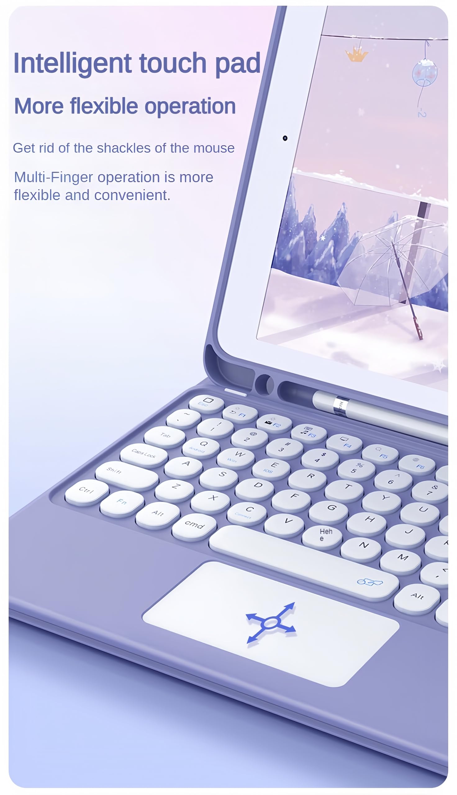 Amazon.co.jp: Galaxy Tab S10FE Plus 2025 (13.1インチ) 用キーボード